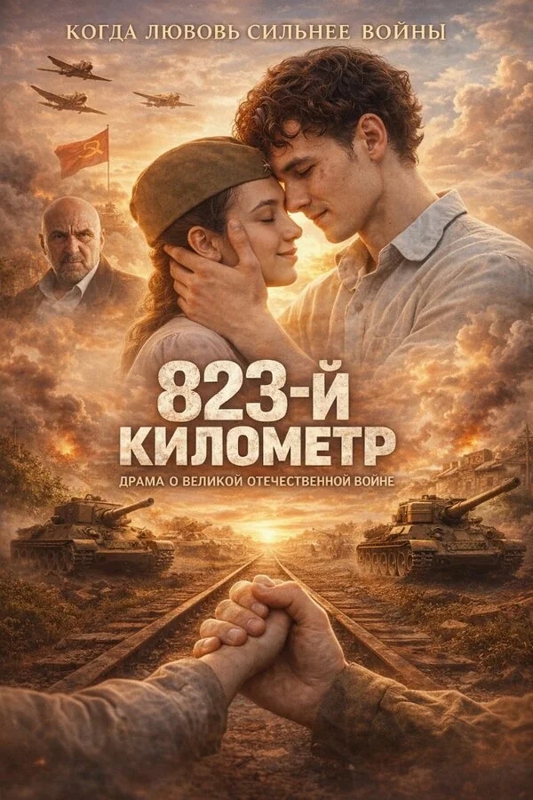823-й километр 2023 постер